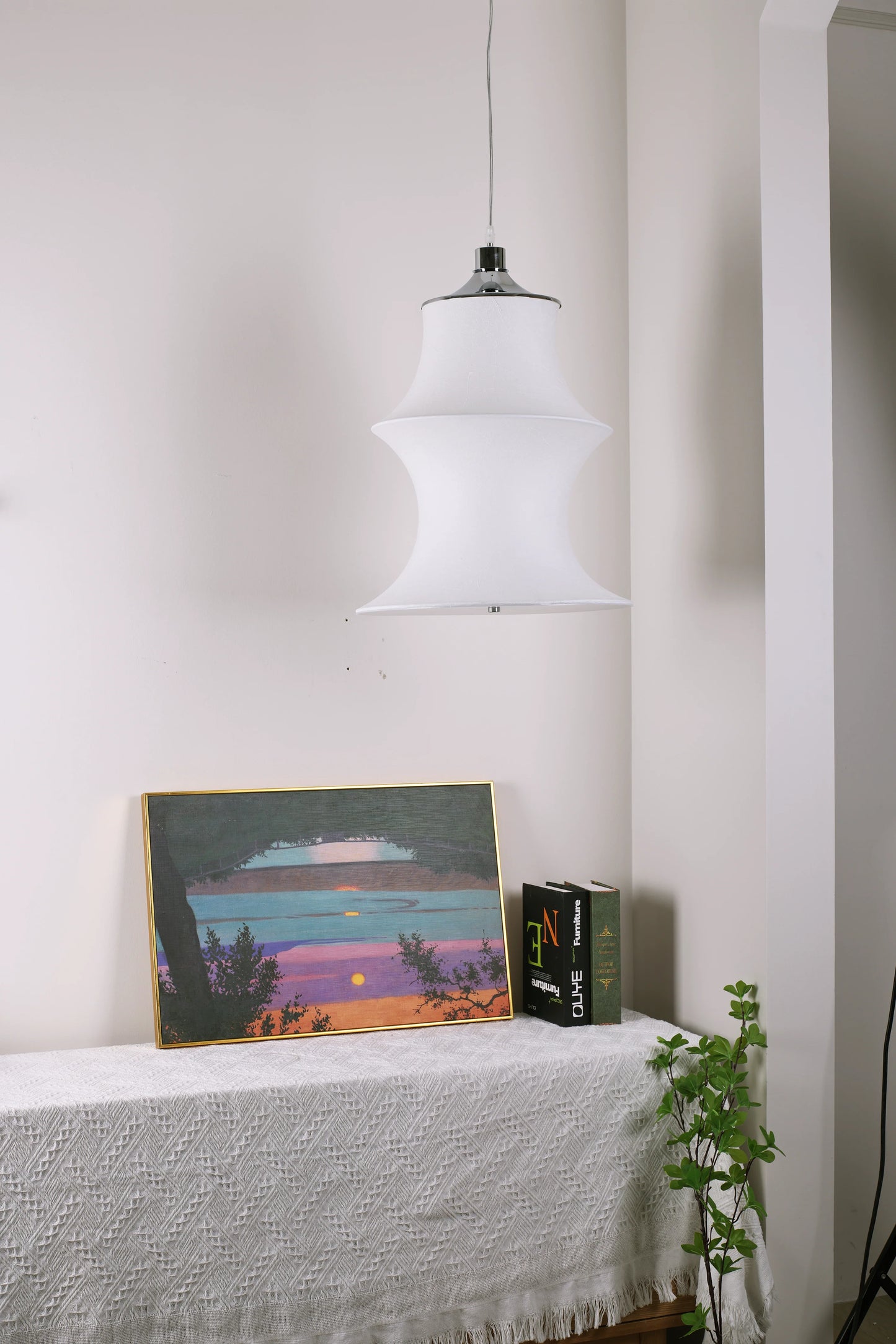 Falkland Fabric Pendant Lamp - Nuvé
