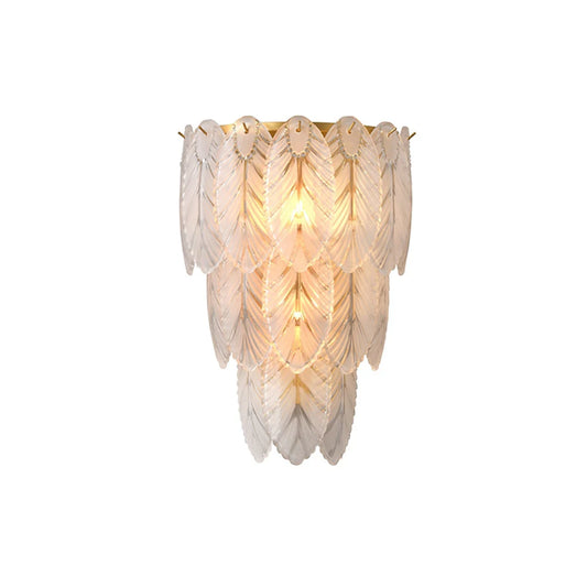 Feather Crystal Wall Lamp - Nuvé