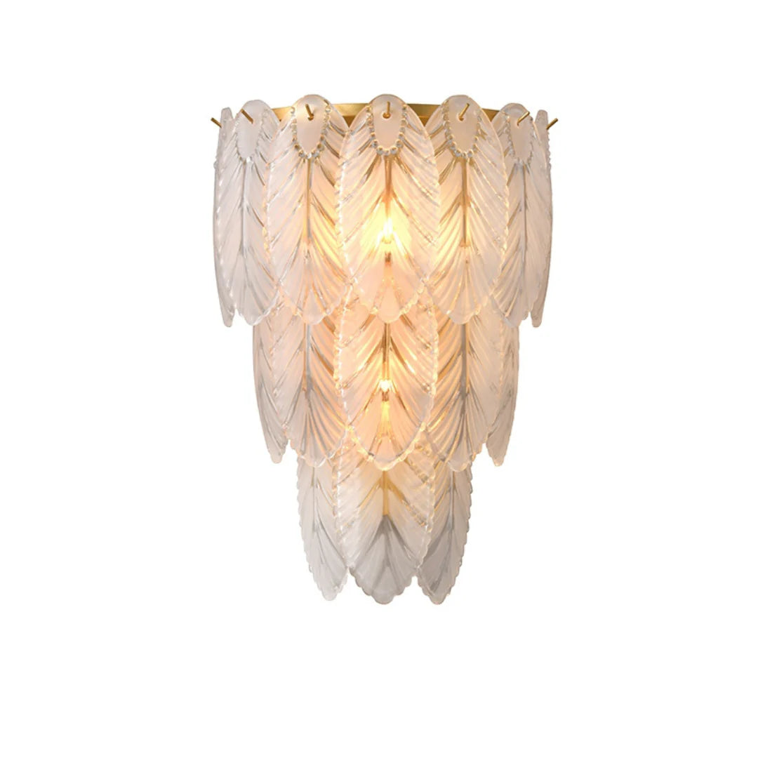 Feather Crystal Wall Lamp - Nuvé