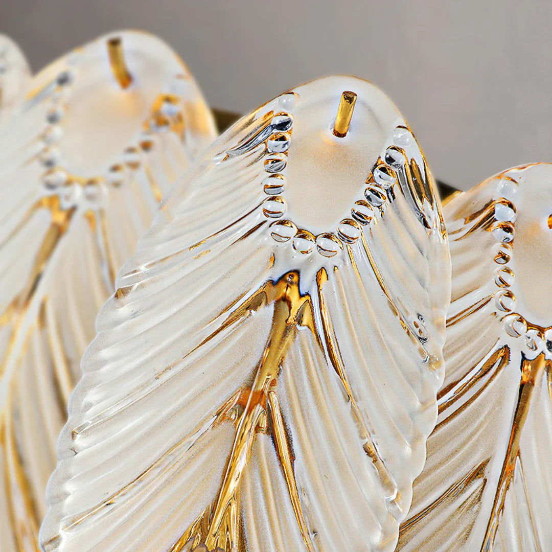 Feather Crystal Wall Lamp - Nuvé