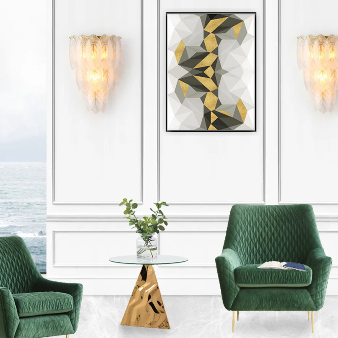 Feather Crystal Wall Lamp - Nuvé