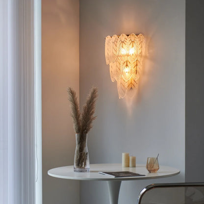 Feather Crystal Wall Lamp - Nuvé