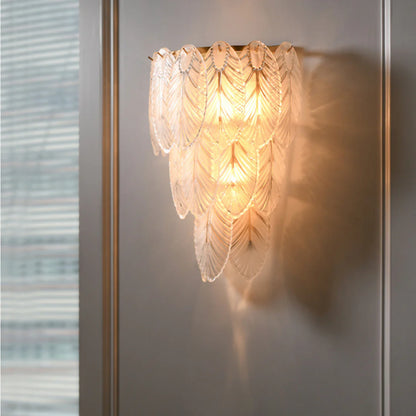 Feather Crystal Wall Lamp - Nuvé