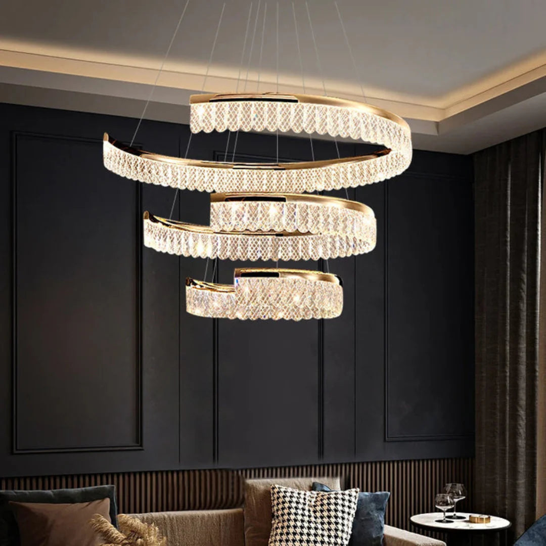 Fenchurch Crystal Chandelier - Nuvé