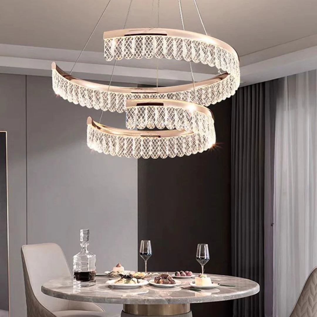 Fenchurch Crystal Chandelier - Nuvé