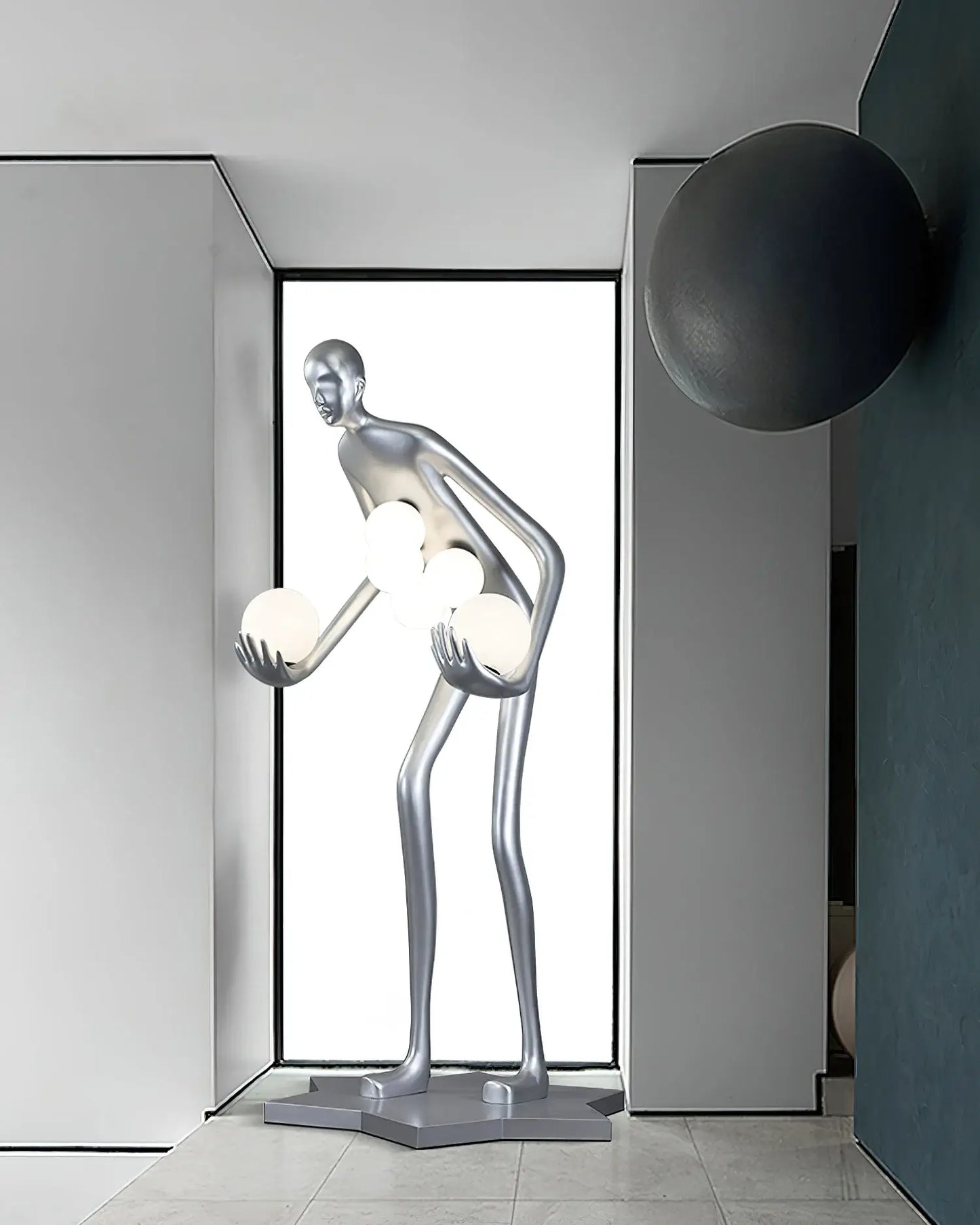 Figure Art Milly Sculpture Floor Lamp - Nuvé