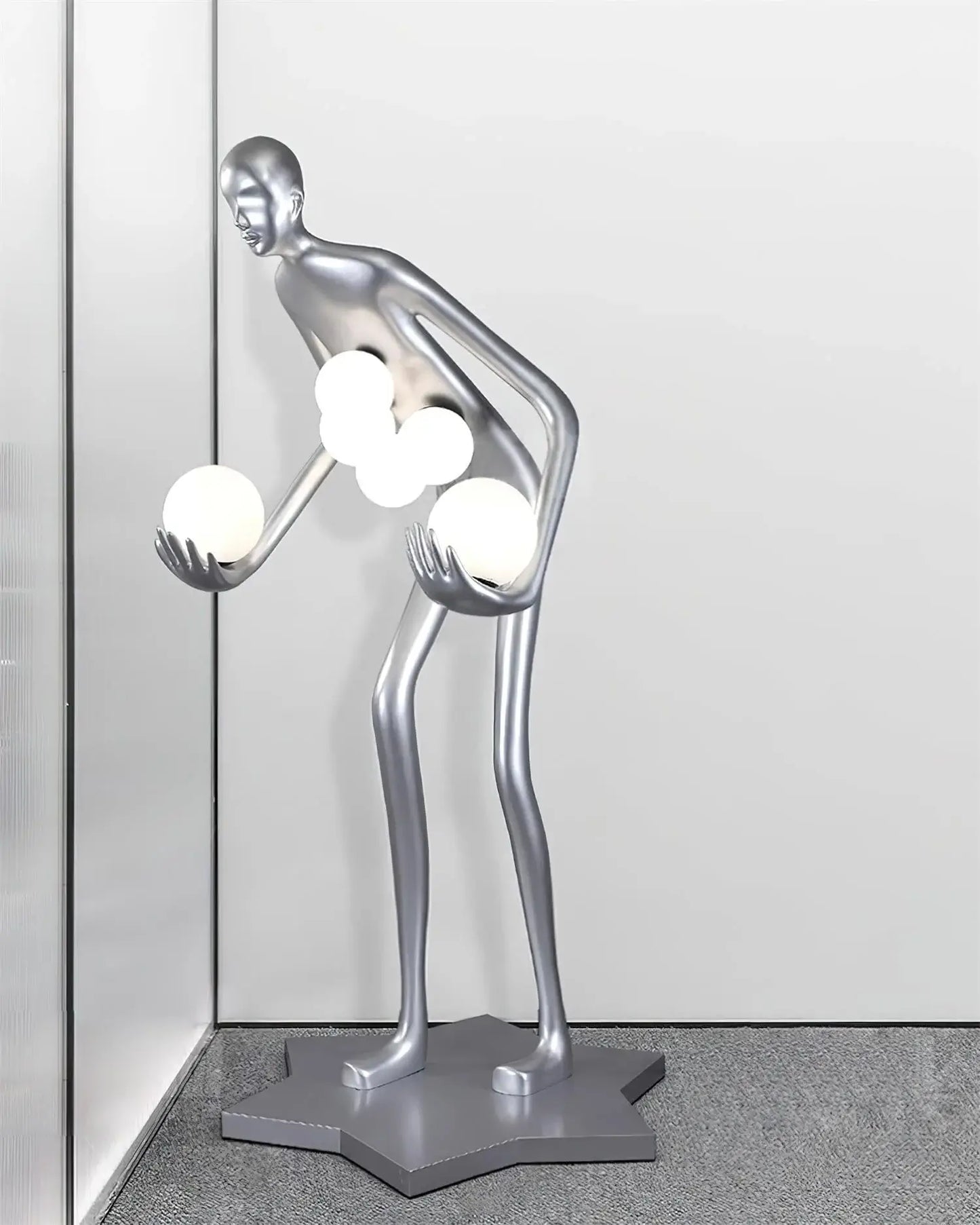 Figure Art Milly Sculpture Floor Lamp - Nuvé
