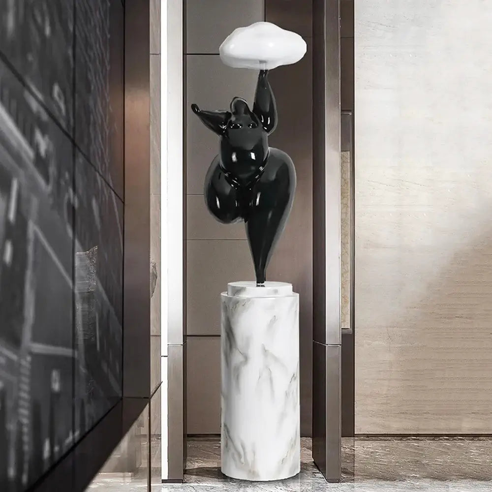 Figure Sculpture Rylight Cloud Floor Lamp - Nuvé