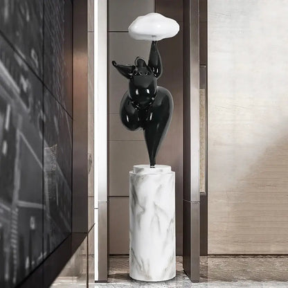 Figure Sculpture Rylight Cloud Floor Lamp - Nuvé