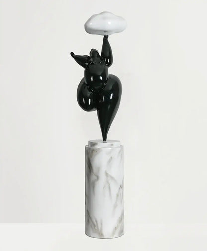 Figure Sculpture Rylight Cloud Floor Lamp - Nuvé