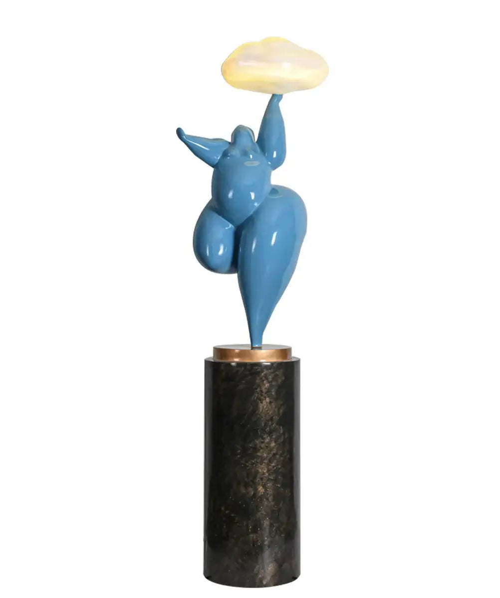 Figure Sculpture Rylight Cloud Floor Lamp - Nuvé