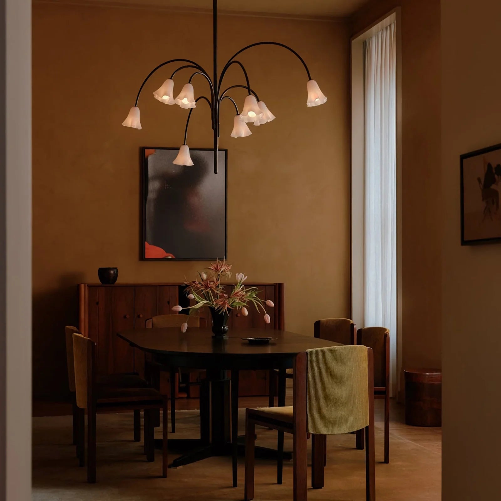 Flora Medieval Glass Chandelier - Nuvé