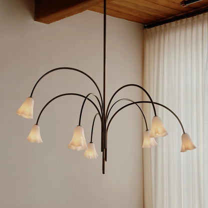 Flora Medieval Glass Chandelier - Nuvé