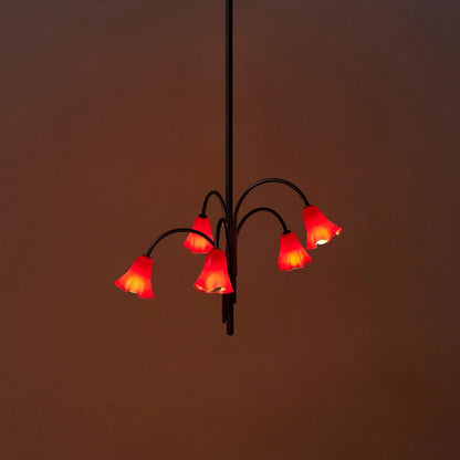 Flora Medieval Glass Chandelier - Nuvé
