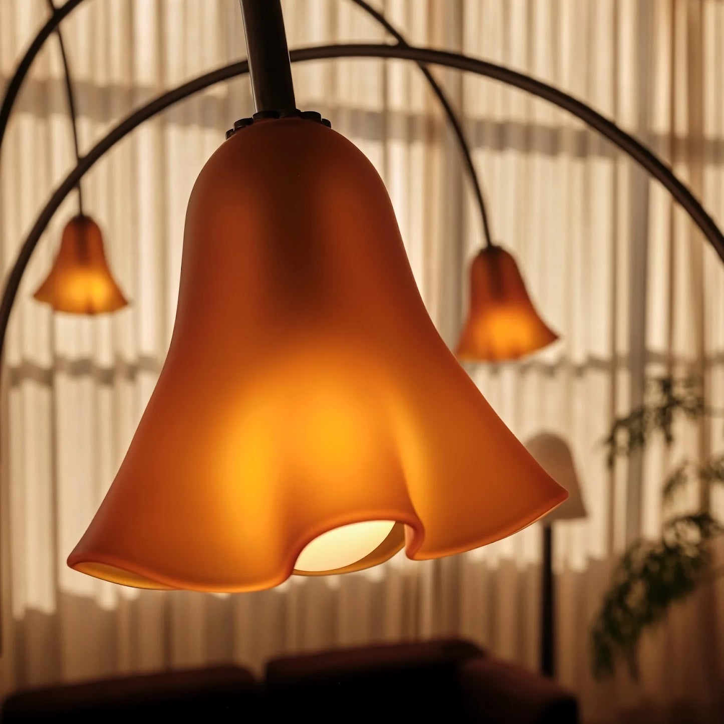 Flora Medieval Glass Chandelier - Nuvé