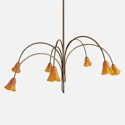 Flora Medieval Glass Chandelier - Nuvé