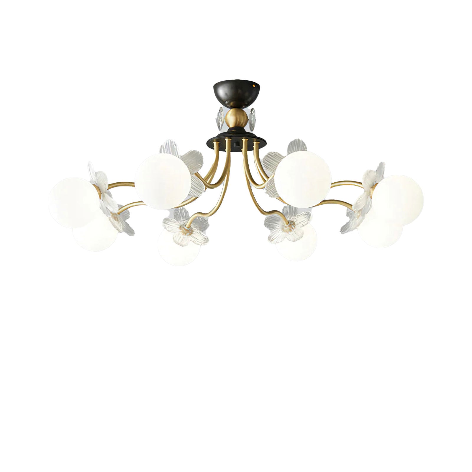 Floral Petal Globe Chandelier - Nuvé