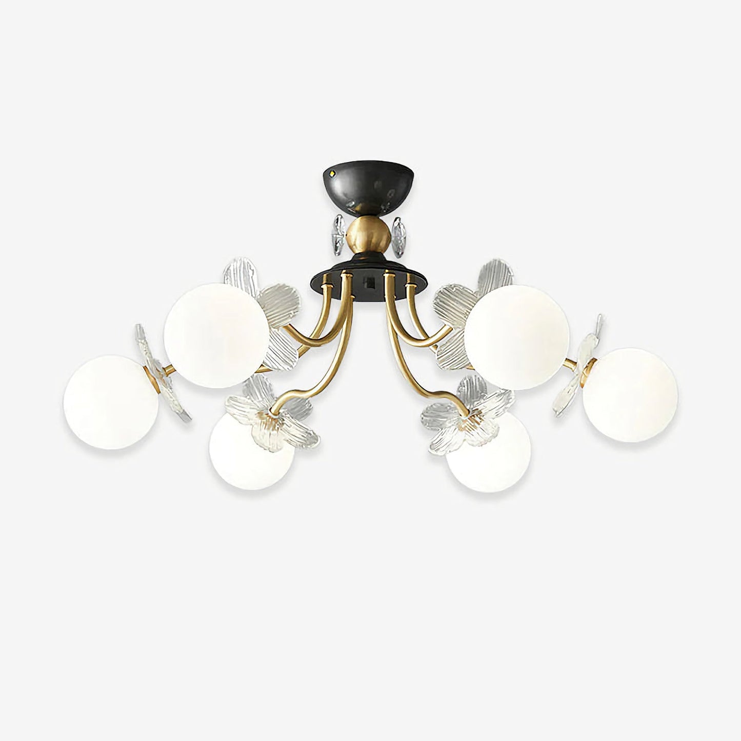 Floral Petal Globe Chandelier - Nuvé