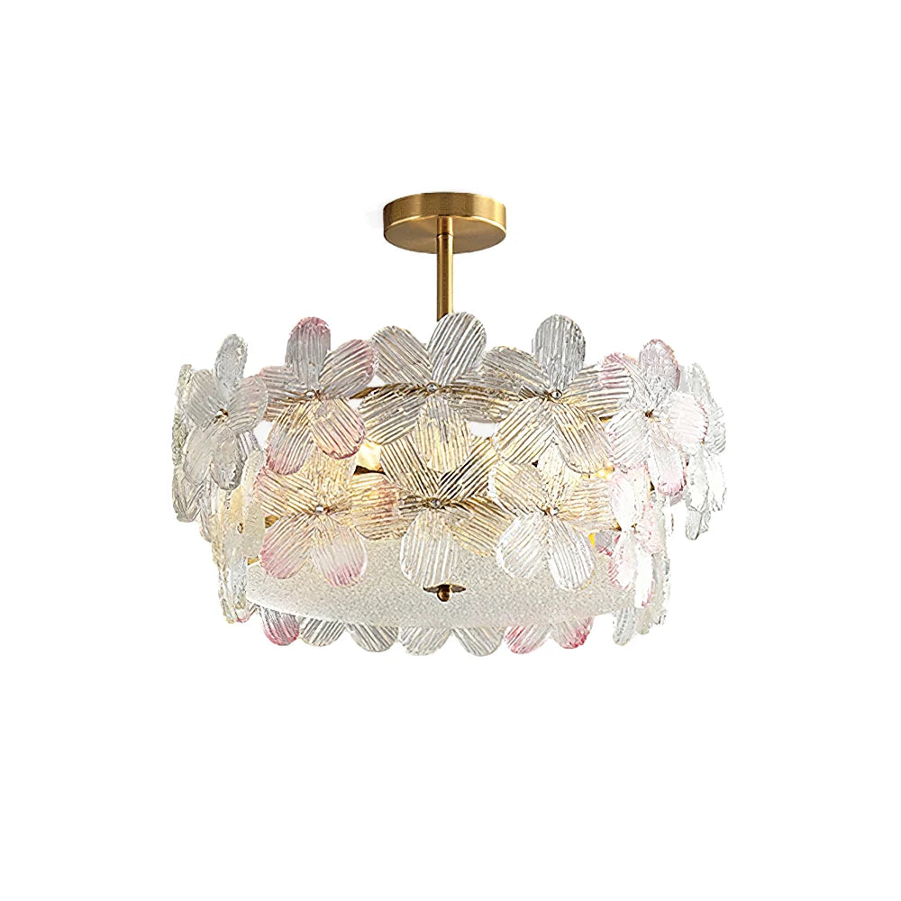 Flower Cluster Frosted Glass Ceiling Lamp - Nuvé