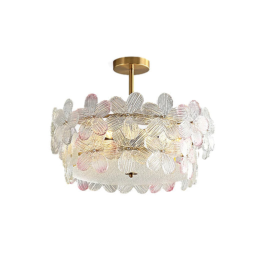 Flower Cluster Frosted Glass Ceiling Lamp - Nuvé