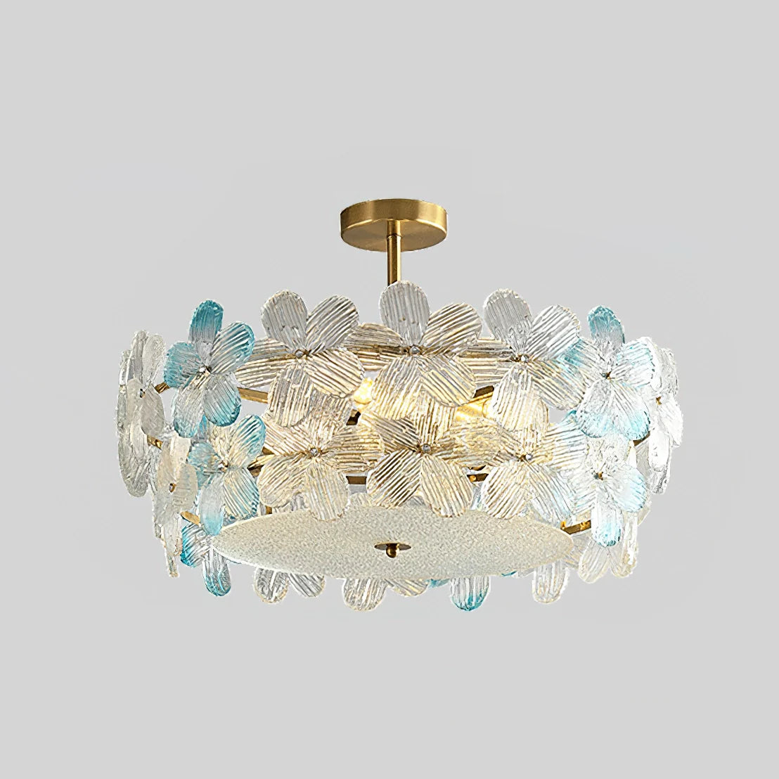 Flower Cluster Frosted Glass Ceiling Lamp - Nuvé