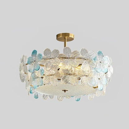 Flower Cluster Frosted Glass Ceiling Lamp - Nuvé