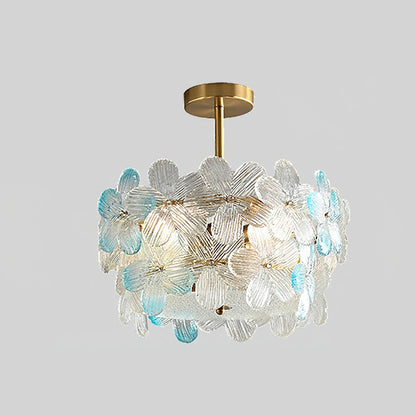 Flower Cluster Frosted Glass Ceiling Lamp - Nuvé