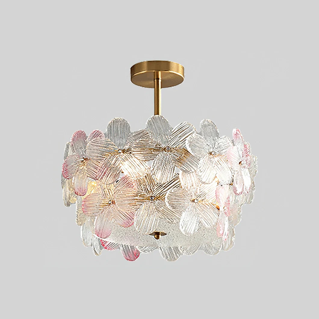 Flower Cluster Frosted Glass Ceiling Lamp - Nuvé