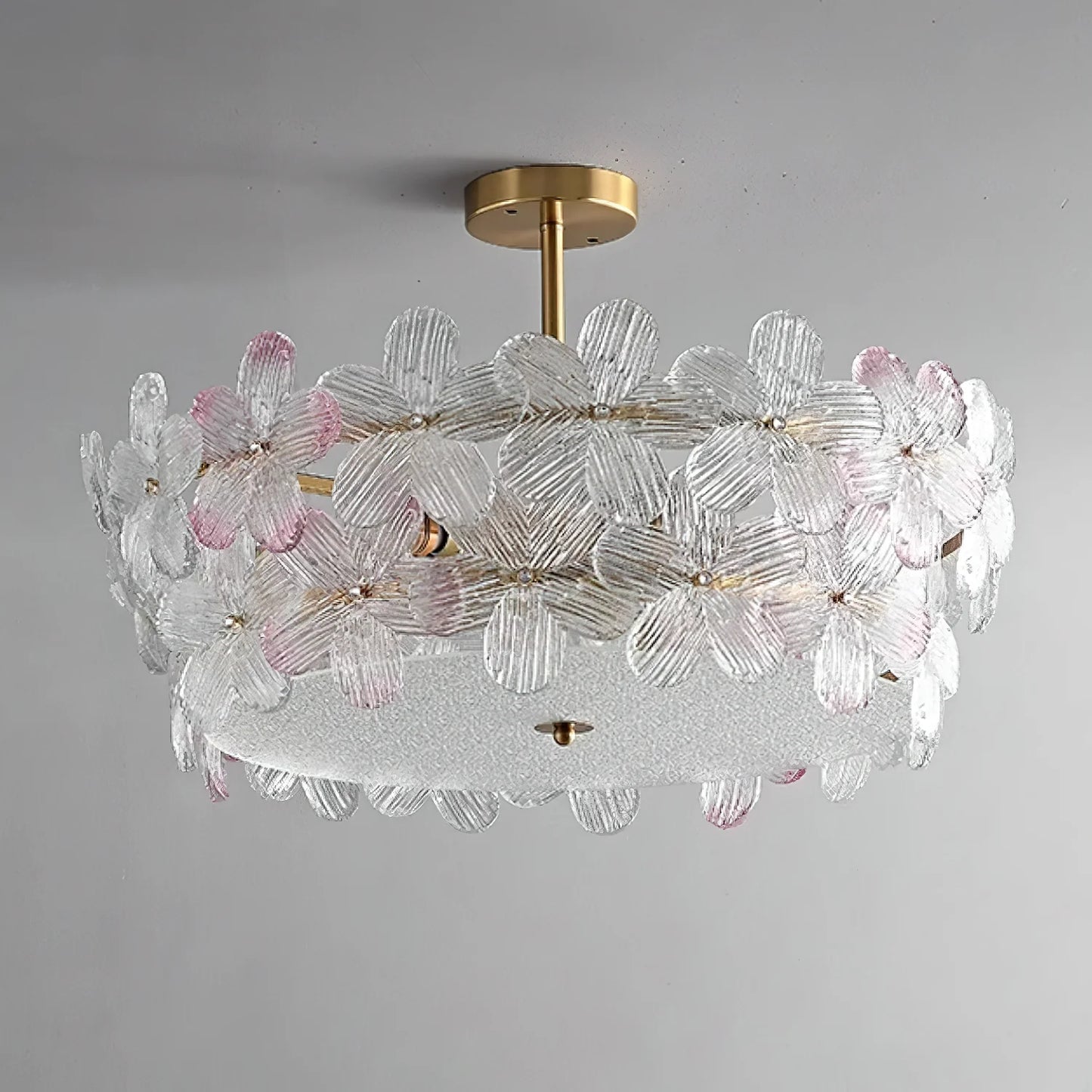 Flower Cluster Frosted Glass Ceiling Lamp - Nuvé