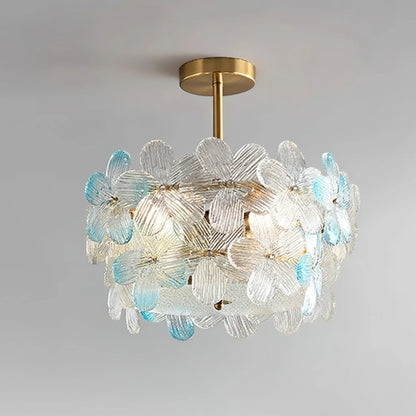 Flower Cluster Frosted Glass Ceiling Lamp - Nuvé