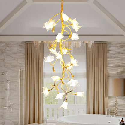 Flower Craftsman Chandelier - Nuvé