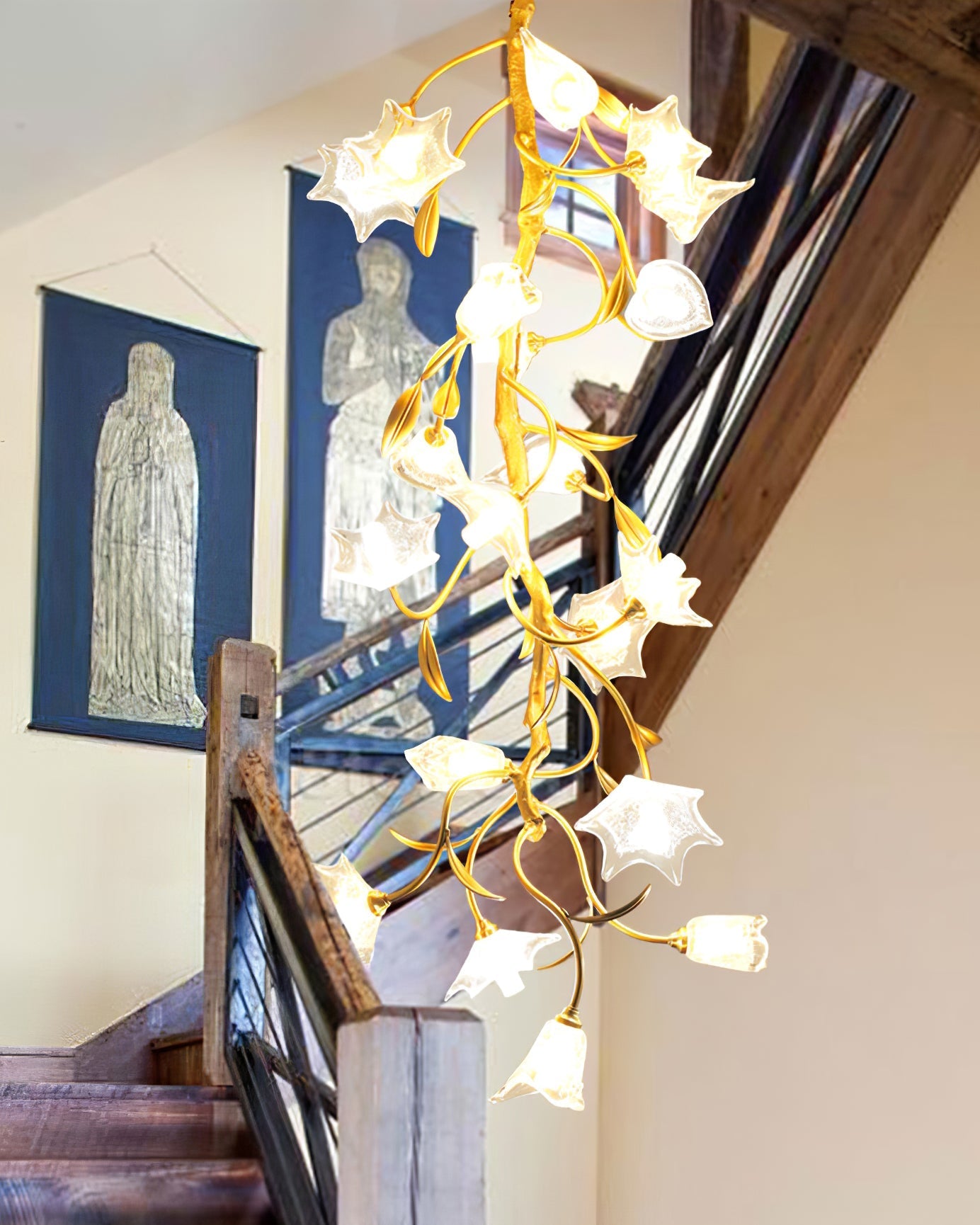 Flower Craftsman Chandelier - Nuvé