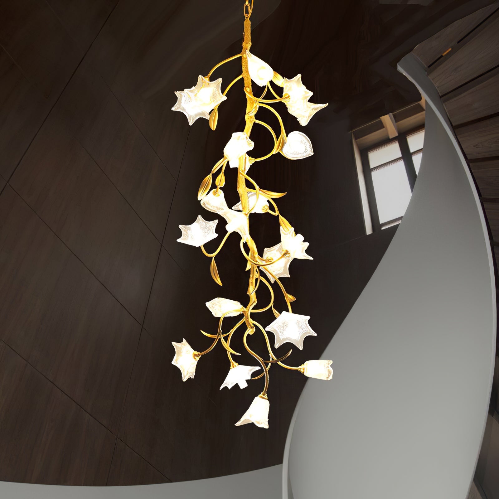 Flower Craftsman Chandelier - Nuvé