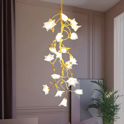 Flower Craftsman Chandelier - Nuvé