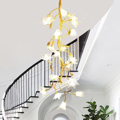Flower Craftsman Chandelier - Nuvé
