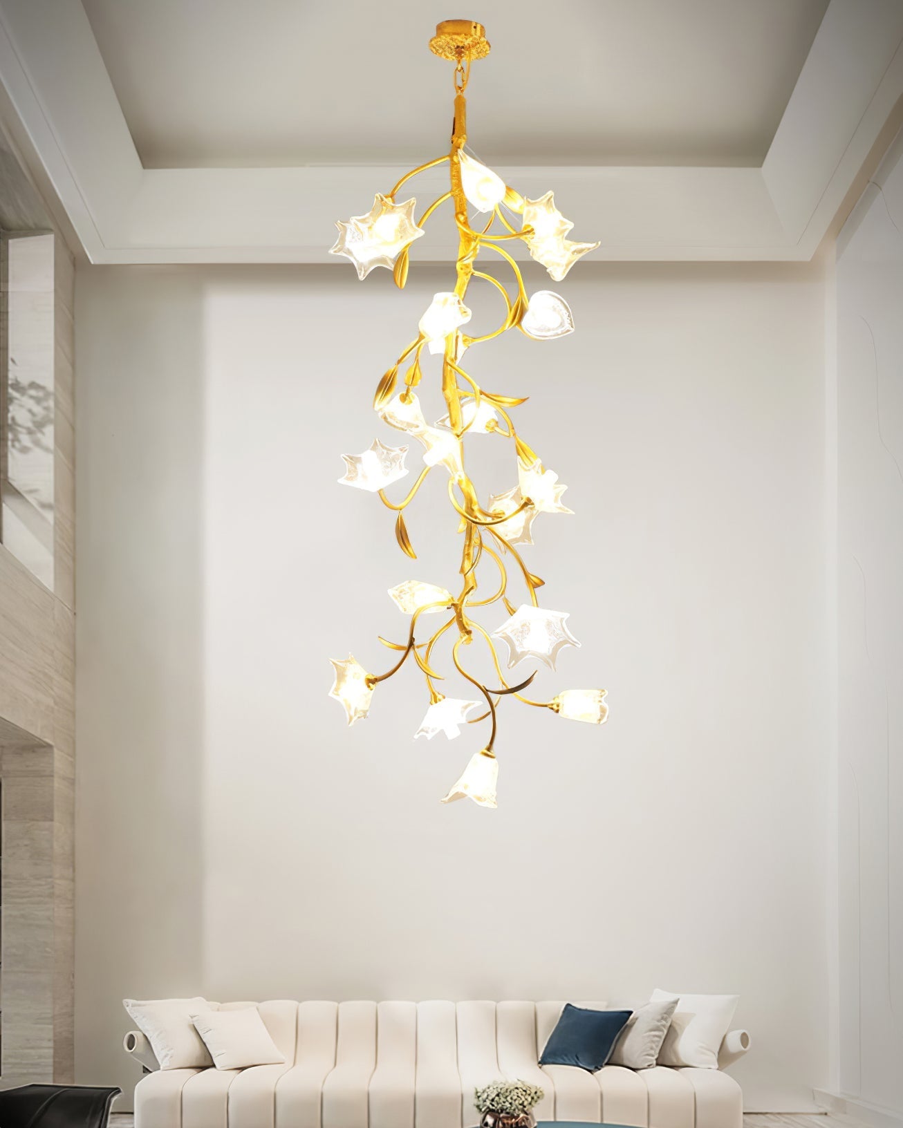 Flower Craftsman Chandelier - Nuvé