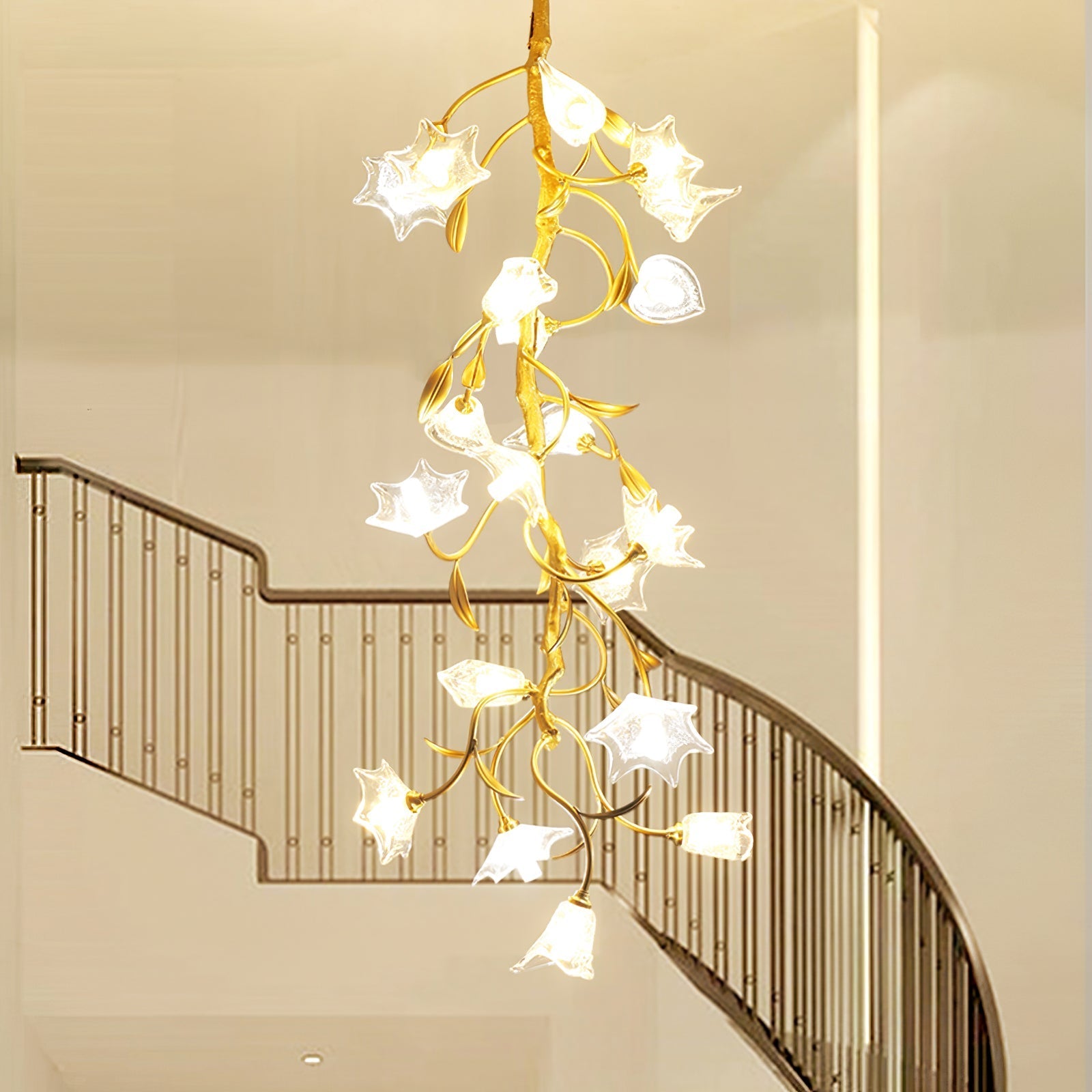 Flower Craftsman Chandelier - Nuvé