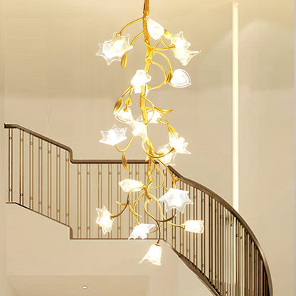 Flower Craftsman Chandelier - Nuvé