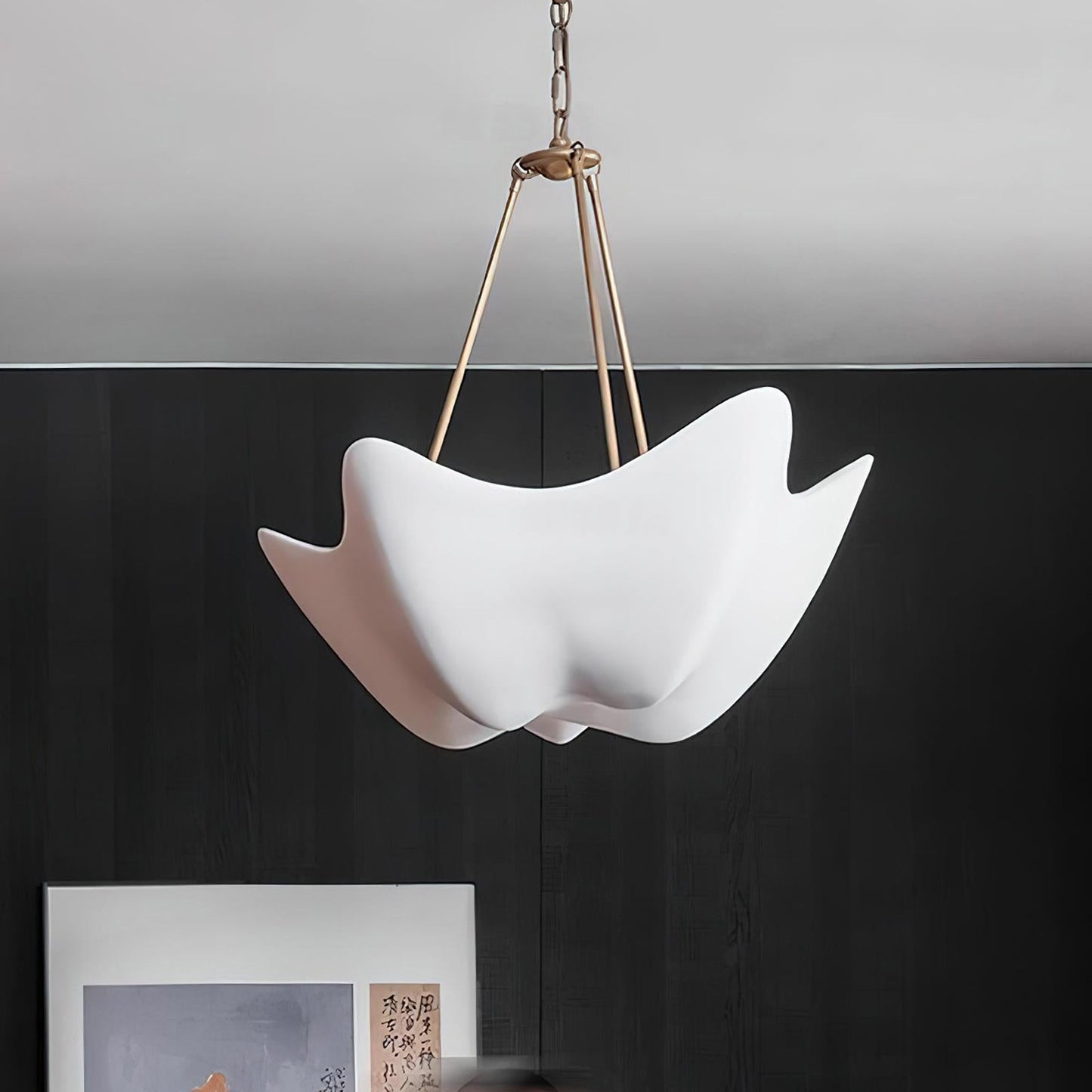 Flowing Plaster Chandelier - Nuvé