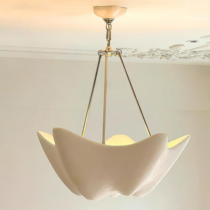 Flowing Plaster Chandelier - Nuvé