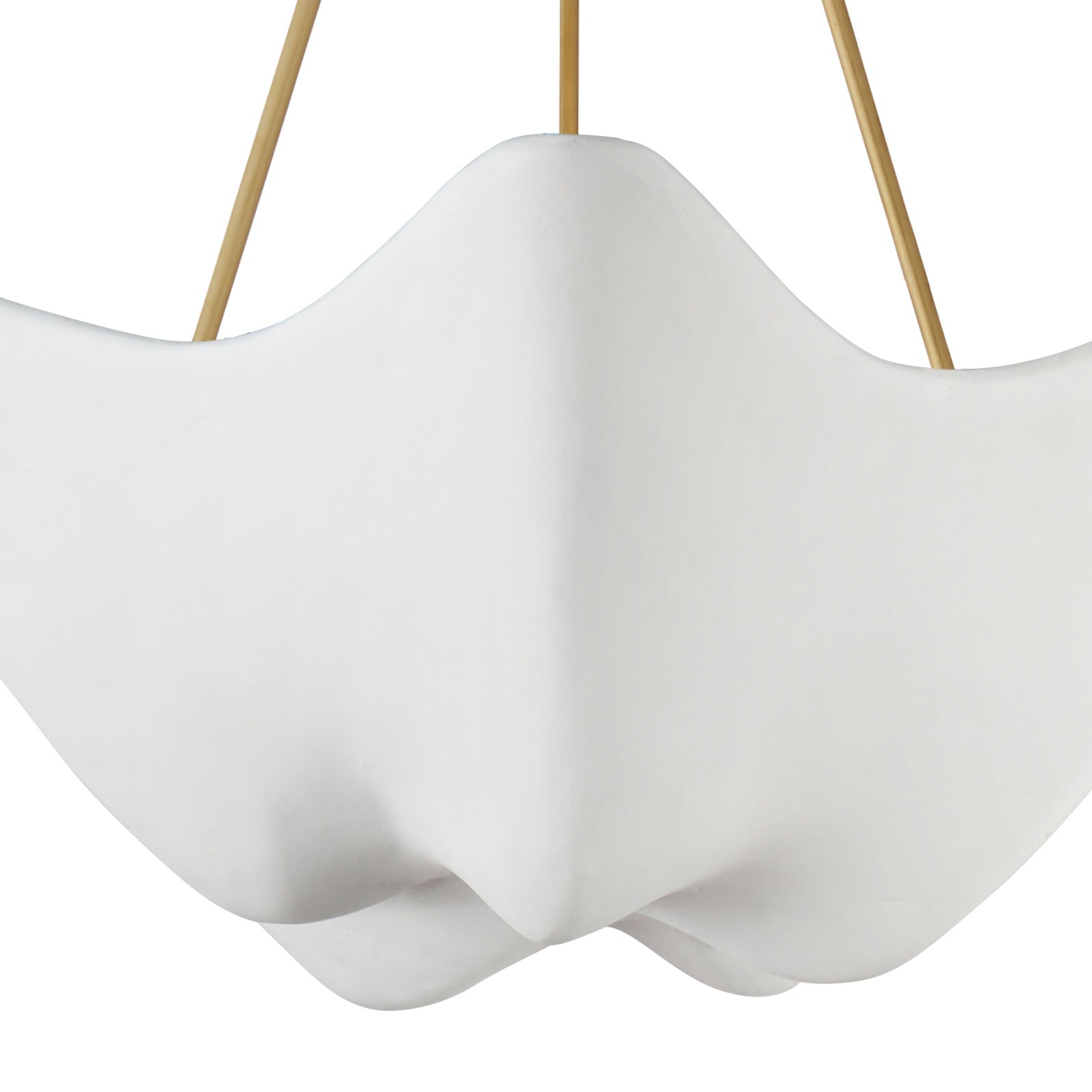 Flowing Plaster Chandelier - Nuvé