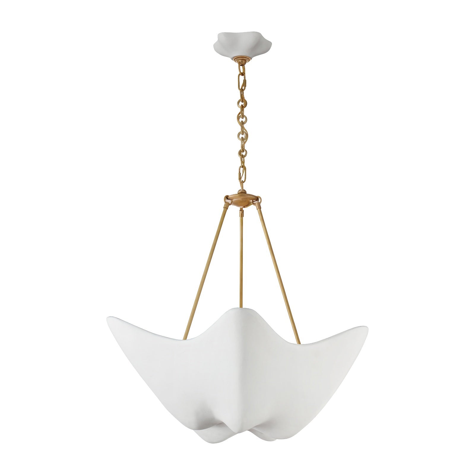 Flowing Plaster Chandelier - Nuvé