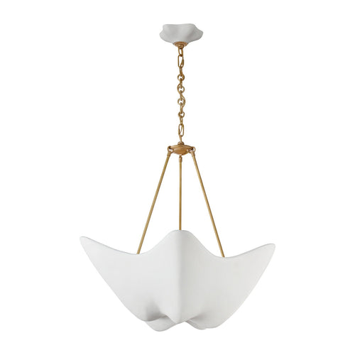 Flowing Plaster Chandelier - Nuvé