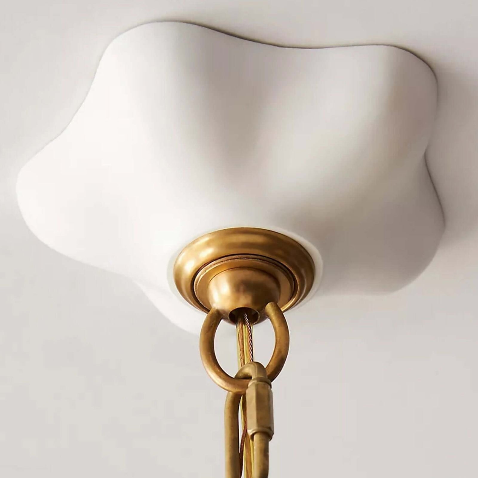Flowing Plaster Chandelier - Nuvé