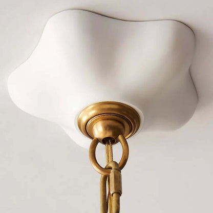 Flowing Plaster Chandelier - Nuvé
