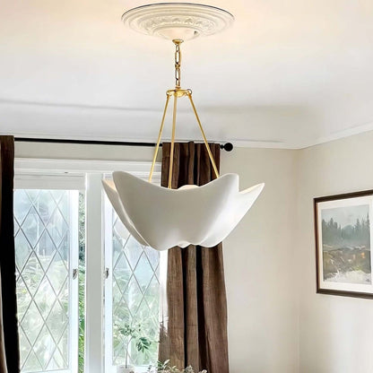 Flowing Plaster Chandelier - Nuvé