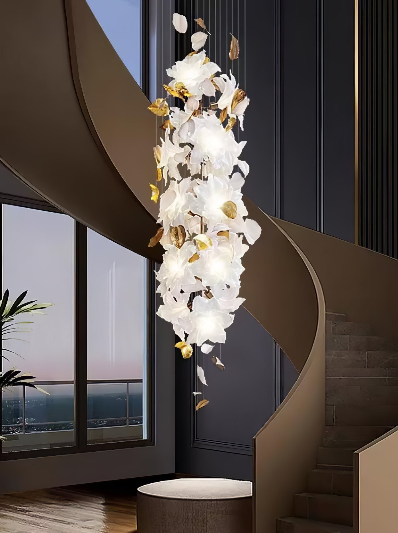 Flying Flowers Fluttering Chandelier - Nuvé