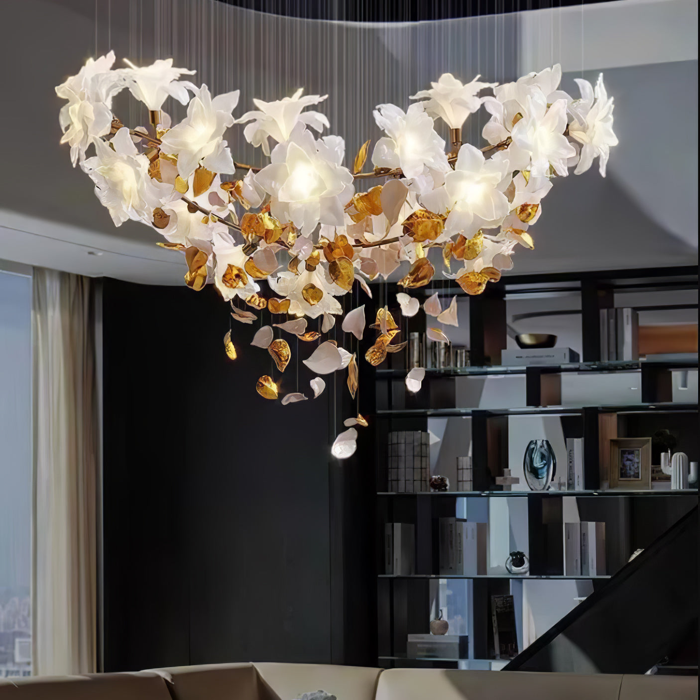 Flying Flowers Fluttering Chandelier - Nuvé