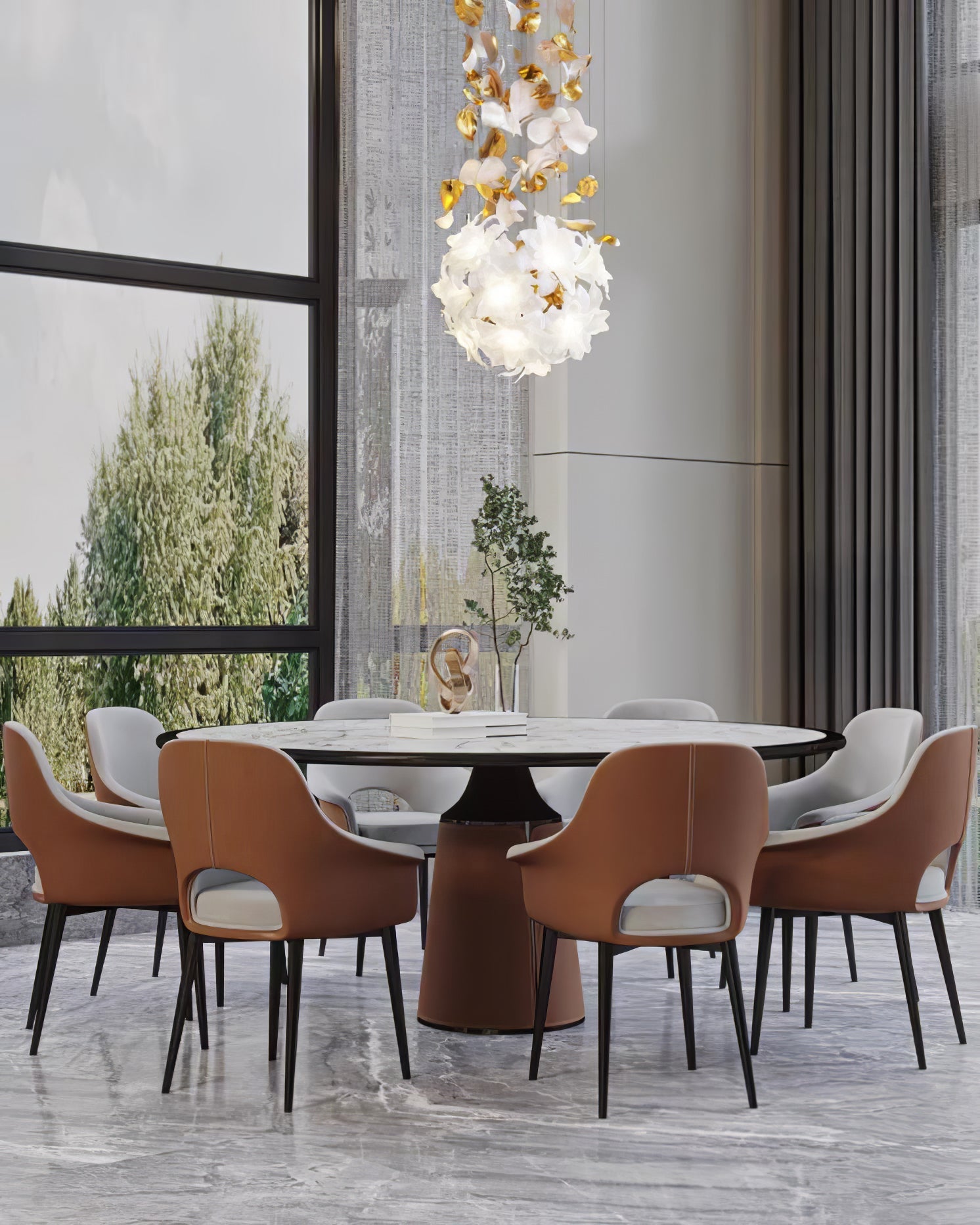Flying Flowers Fluttering Chandelier - Nuvé