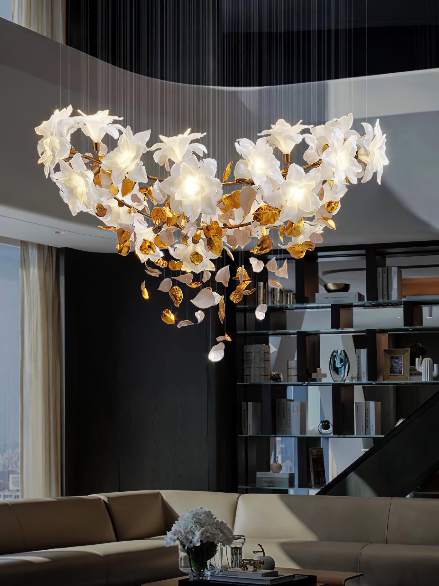 Flying Flowers Fluttering Chandelier - Nuvé